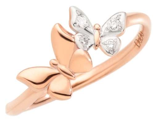 DoDo Jewels Women's Ring (DAC2001BFLYSDB09R54)