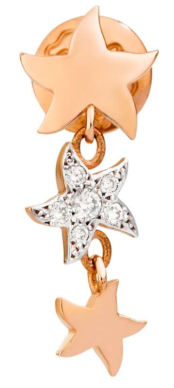 DoDo Jewels Women's Earrings (DHC1002STAR3DB09R)