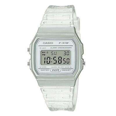 CASIO VINTAGE TRANSLUCID - WHITE (F-91WS-7DF)