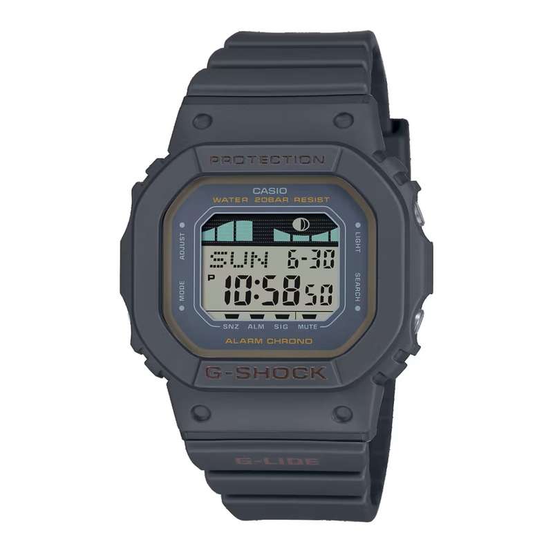 CASIO G-SHOCK G-LIDE Black - SURF TIDE GRAPHS ***SPECIAL PRICE*** (GLX-S5600-1ER)