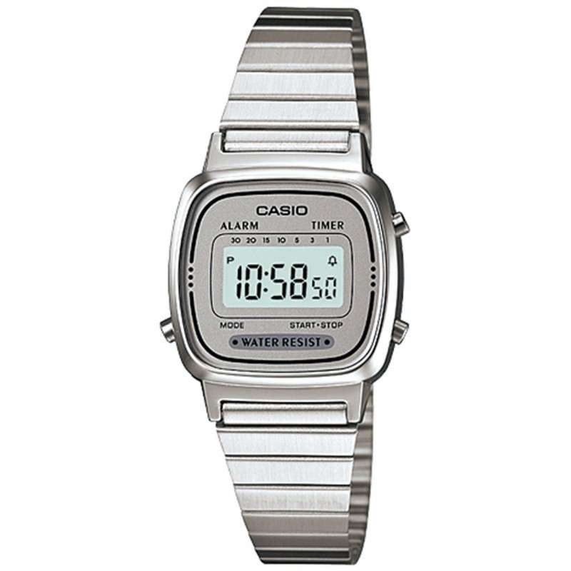 CASIO VINTAGE ICONIC MINI STEEL - LIGHT GREY (LA-670WA-7DF)
