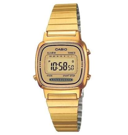 CASIO VINTAGE ICONIC MINI STEEL - FULL GOLD (LA-670WGA-9DF)