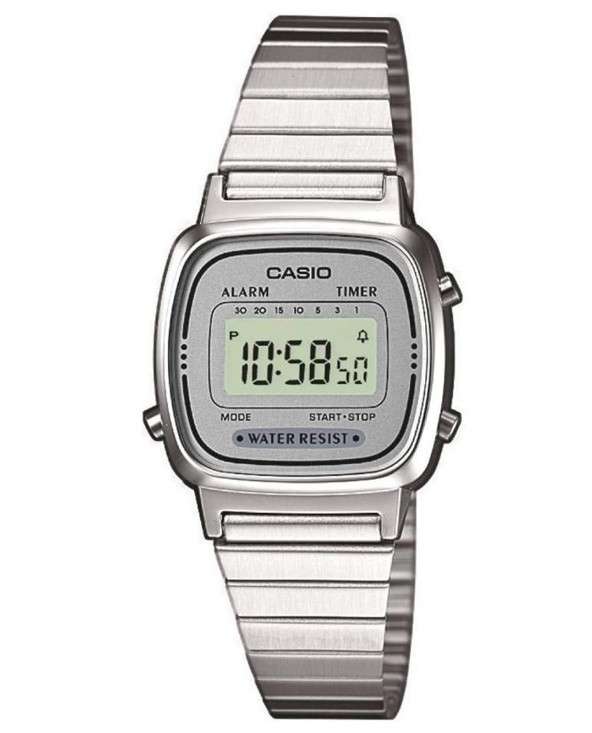 CASIO VINTAGE ICONIC MINI STEEL - LIGHT GREY (LA670WA-7DF)