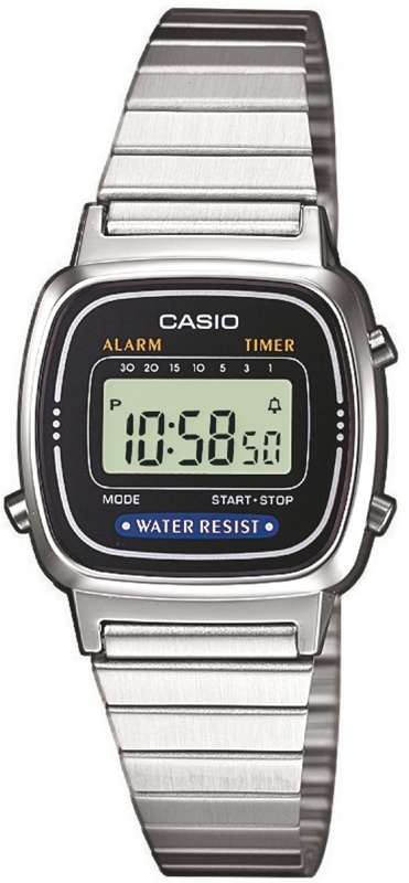 CASIO VINTAGE ICONIC MINI STEEL GREY (LA670WEA-1EF)