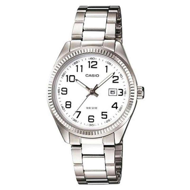 CASIO COLLECTION LADY DATE - WHITE (LTP-1302D-7BVDF)