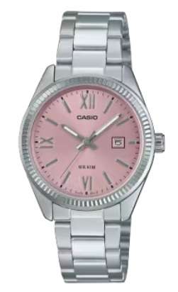 CASIO COLLECTION LADY DATE - PINK (LTP-1302DD-4A1VDF)