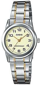 CASIO COLLECTION LADY 3H - CHAMPAGNE (LTP-V001SG-9BUDF)