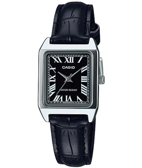 CASIO COLLECTION TANK, LEATHER - BLACK (LTP-V007L-1BUDF)