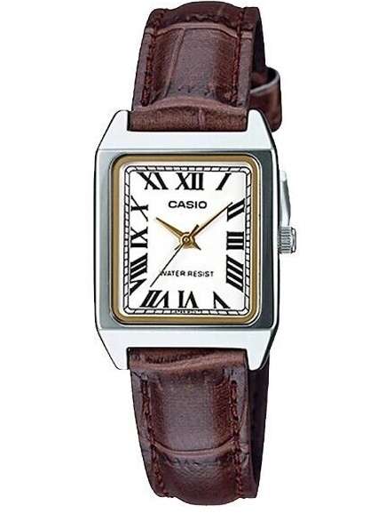 CASIO COLLECTION TANK, LEATHER - WHITE (LTP-V007L-7B2UDF)