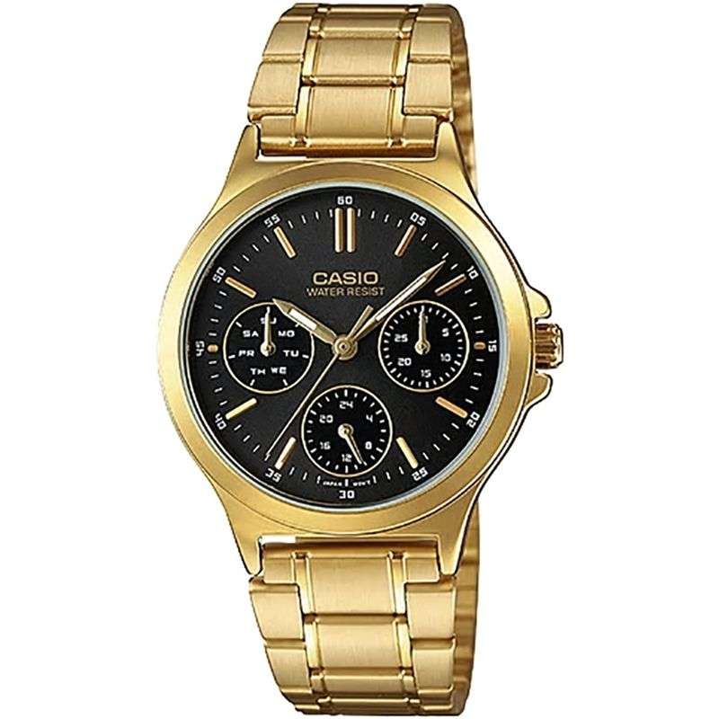 CASIO COLLECTION LADY MULTIFUNCTION - GOLD (LTP-V300G-1AUDF)