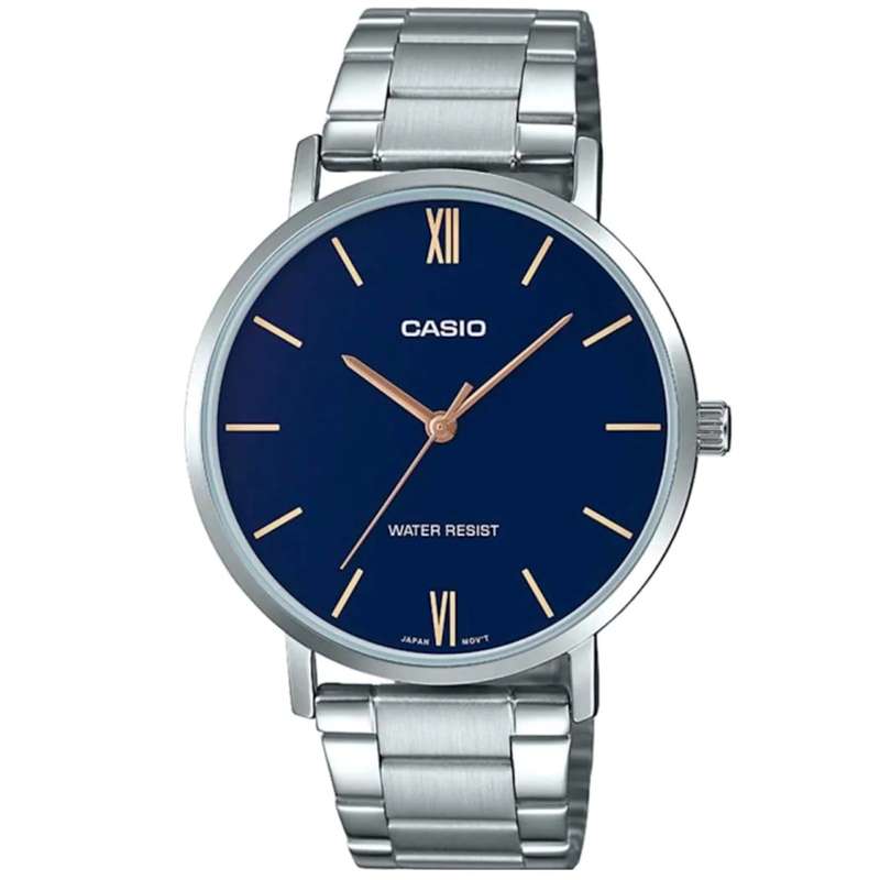 CASIO COLLECTION MINIMAL - PETROL BLUE (LTP-VT01D-2BUDF)
