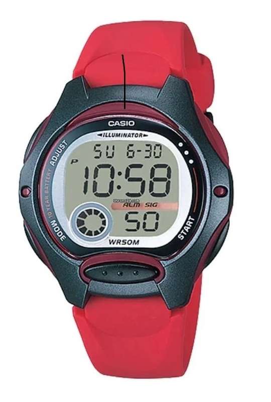 CASIO SPORT ILLUMINATOR - BLACK (LW-200-4AVDF)