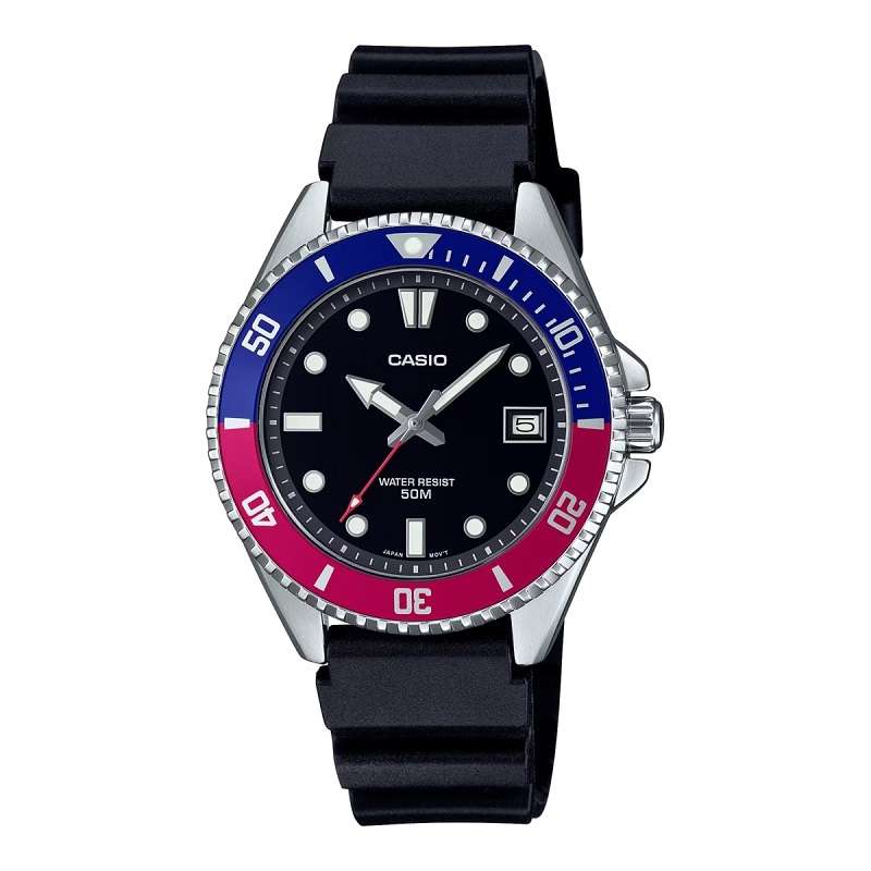 CASIO SPORT DIVER COMPACT 50M - BLACK (MDV-10-1A2VEF)