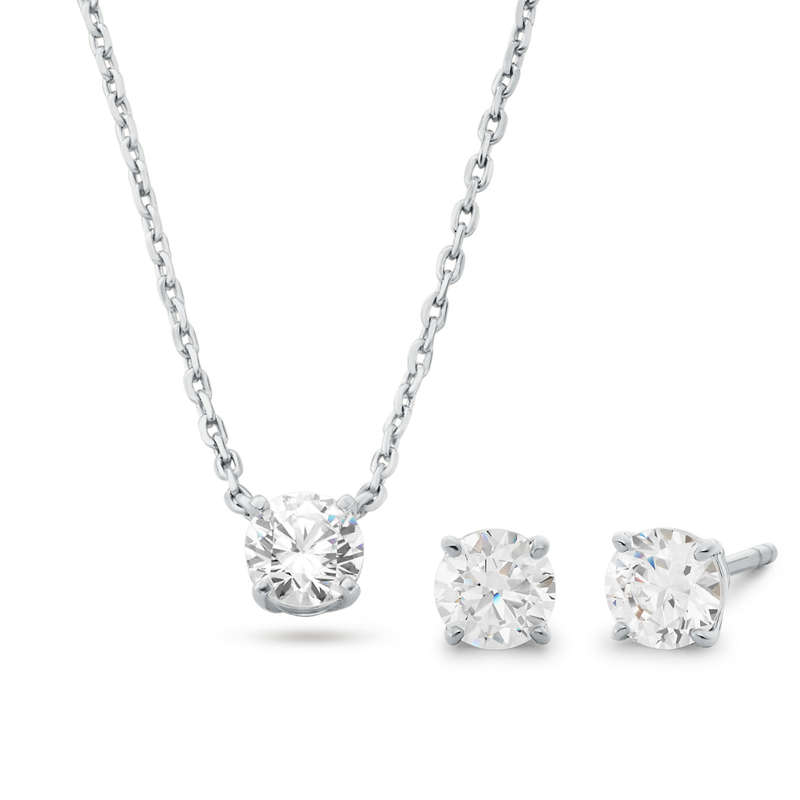 MICHAEL KORS PREMIUM SILVER COLLECTION CRYSTALS Special Pack + Earrings (MKC1695SET)