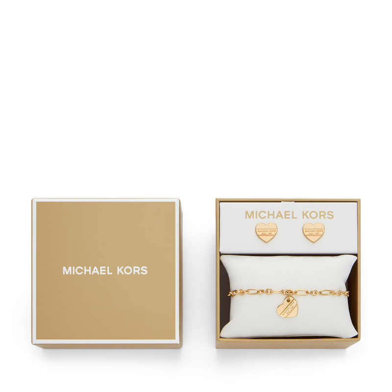 MICHAEL KORS FASHION JEWELS OUTLET Special Pack Bracelet + Earrings (MKJ8371SET)