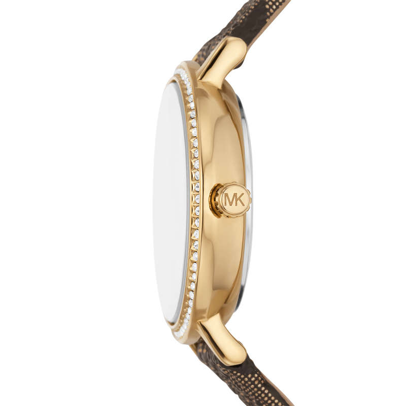 Michael Kors Women's Jewellery Set - Watch, Bracelet & Earrings (MKO9001SET) - Addyson Collection