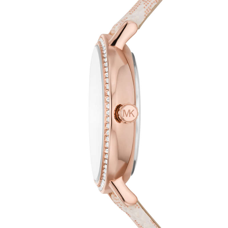 Michael Kors Women's Jewellery Set - Watch, Bracelet & Earrings (MKO9002SET) - Addyson Collection
