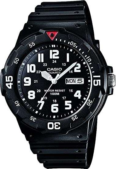 CASIO SPORT DIVER 100M - BLACK (MRW-200H-1BVDF)