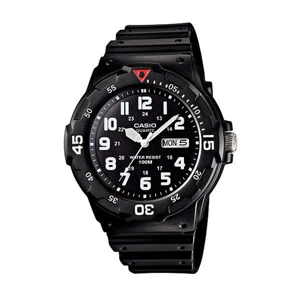 CASIO SPORT DIVER 100M - BLACK (MRW-200H-1BVEG)
