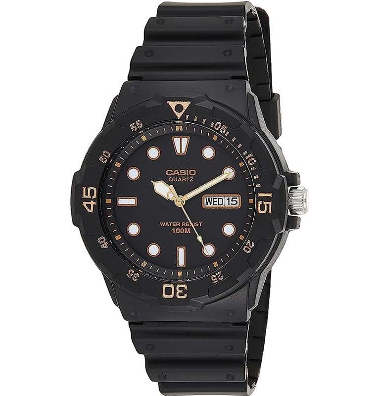 CASIO SPORT DIVER 100M - BLACK (MRW-200H-1E)