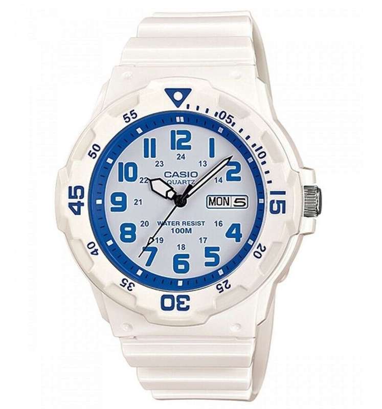CASIO SPORT DIVER 100M - WHITE (MRW-200HC-7B2VDF)