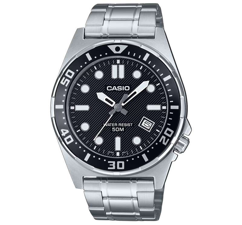CASIO SPORT DIVER 50M - BLACK (MTD-135D-1AVDF)