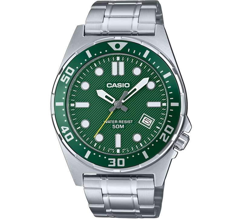 CASIO SPORT DIVER 50M - FOREST GREEN (MTD-135D-3AVDF)