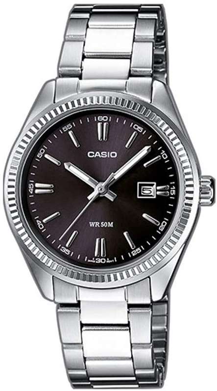 CASIO COLLECTION DATE - BLACK (MTP-1302D-1A1VDF)