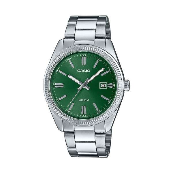 CASIO COLLECTION DATE - FOREST GREEN (MTP-1302PD-3AVEF)