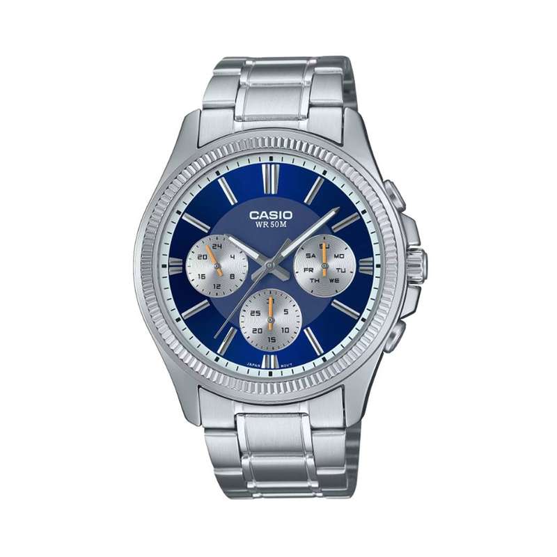 CASIO DAY DATE MULTIFUNCTION - BLUE (MTP-1375PD-2A1VEF)