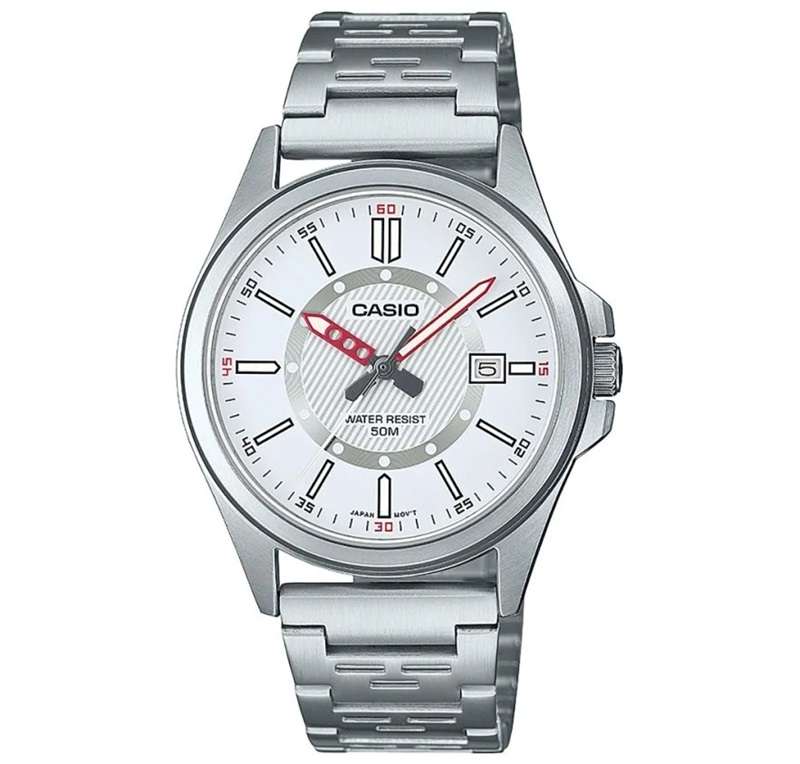 CASIO COLLECTION SPORT DATE - WHITE (MTP-E700D-7EVEF)