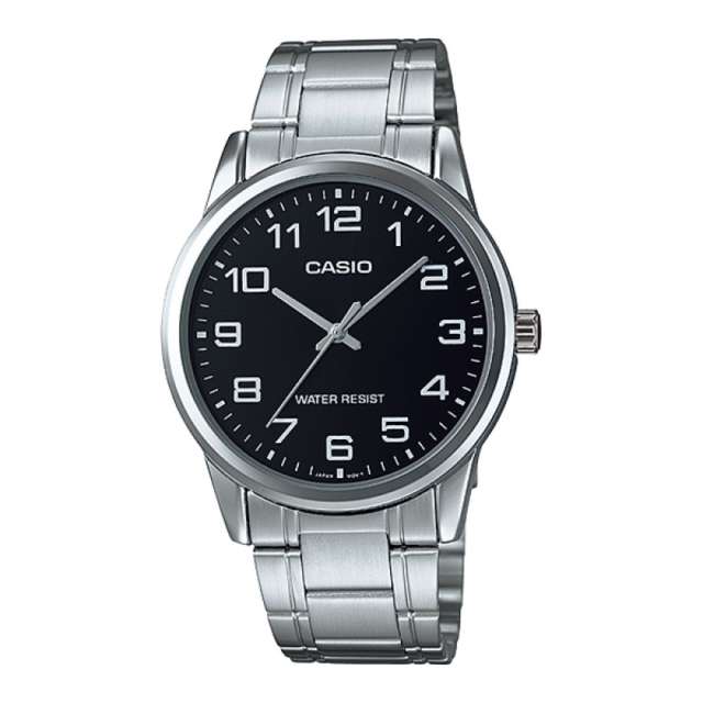 CASIO COLLECTION ONLY TIME - BLACK (MTP-V001D-1BUDF)