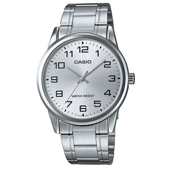 CASIO COLLECTION ONLY TIME - SILVER (MTP-V001D-7BUDF)