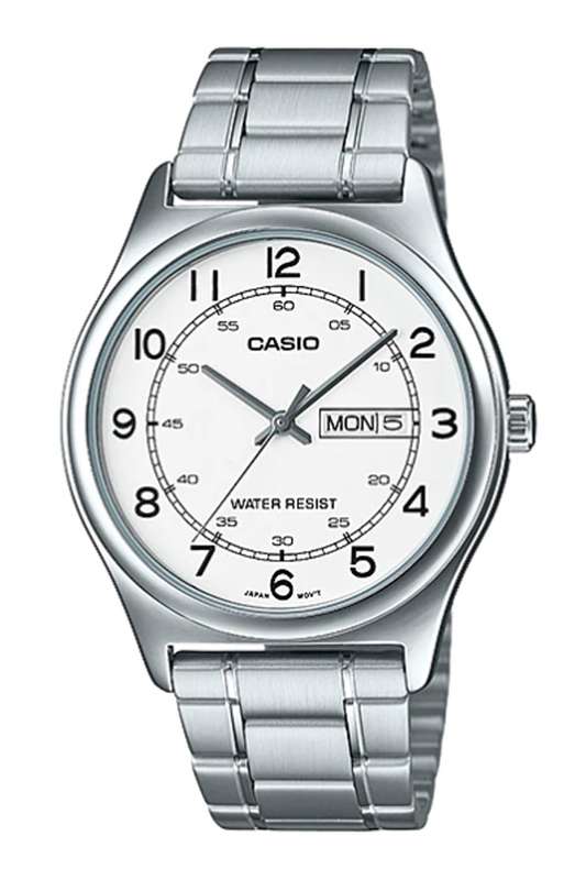 CASIO COLLECTION DAY DATE - WHITE (MTP-V006D-7B2UDF)