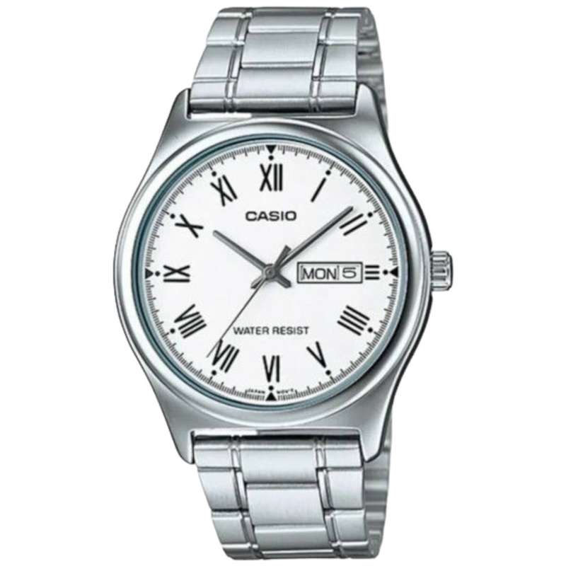 CASIO COLLECTION DAY DATE - WHITE (MTP-V006D-7BUDF)