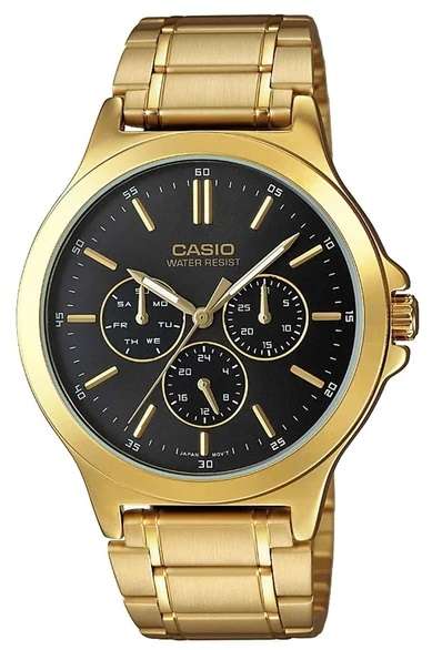 CASIO COLLECTION MULTIFUNCTION GOLD (MTP-V300G-1AUDF)