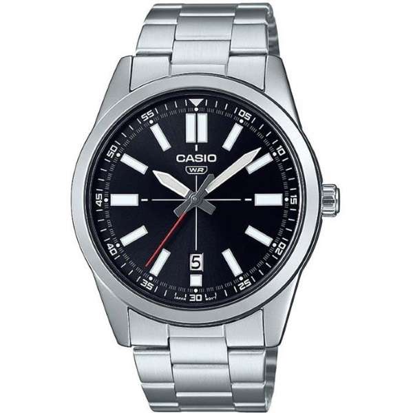 CASIO COLLECTION DATE - BLACK (MTP-VD02D-1EUDF)