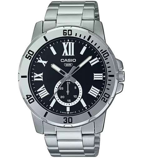 CASIO COLLECTION DIVER DATE - BLACK (MTP-VD200D-1BUDF)