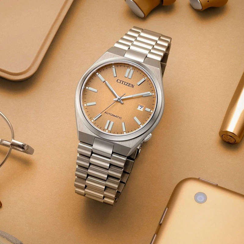 CITIZEN TSUYOSA Automatic - SALMON PINK (NJ0159-86Z)