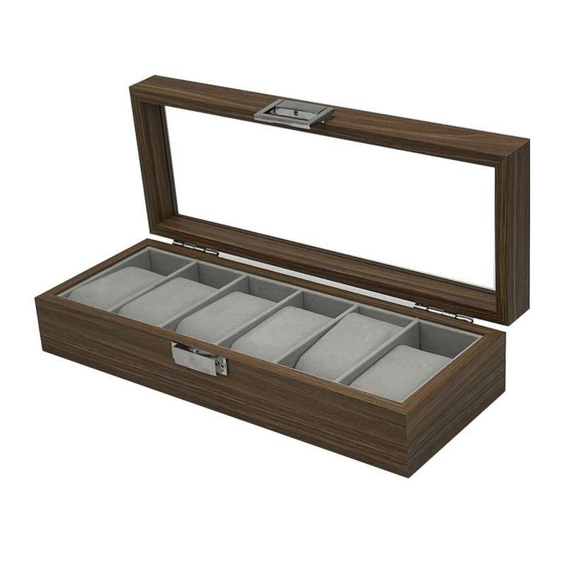 Cofanetto porta orologi - Watch case (31x12x7,5cm) (PDMD04)