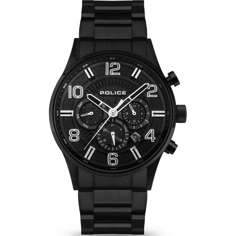 Police Addis PEWJK2203102 Mens Watch Dualtimer