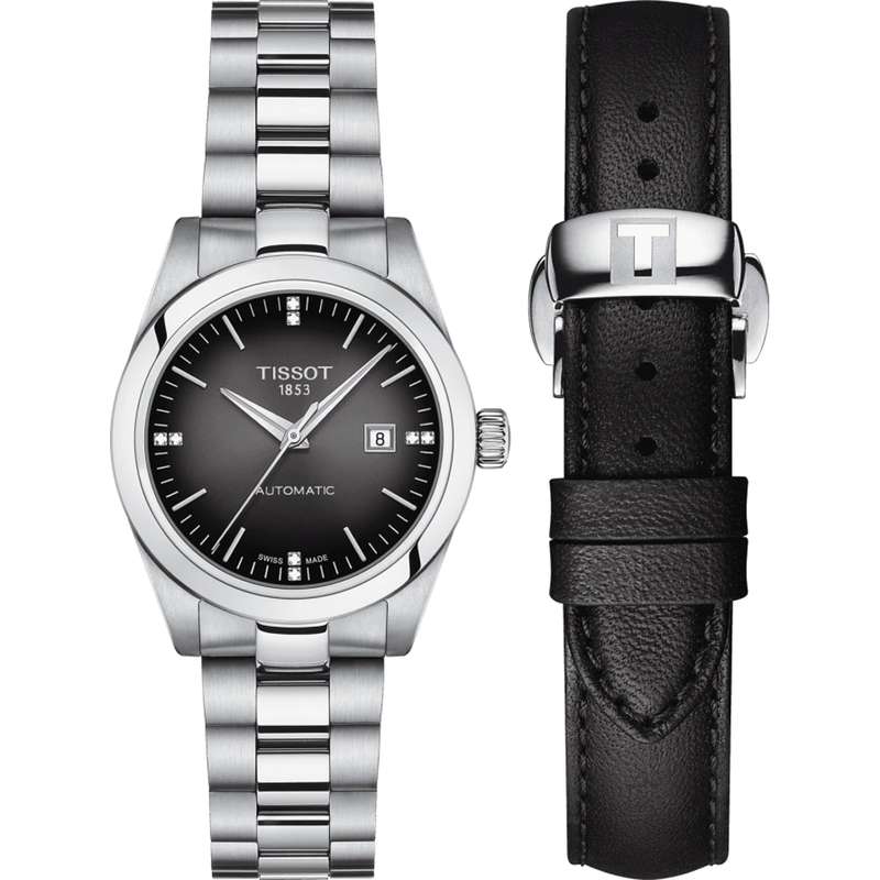 TISSOT T-MY LADY AUTOMATIC W-DIAMONDS Special Pack + Extra Strap (T1320071106600)