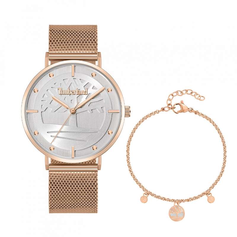 Timberland Women's Watch and Bracelet Set (TDWLG0057404-SA)