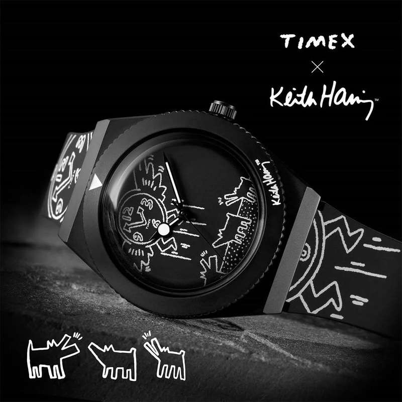 TIMEX Q X KEITH HARING Special Edt. (TW2W25600)