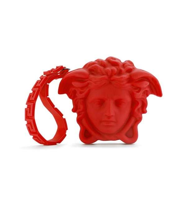 VERSACE MEDUSA POP 3H + VERSACE RED SILICON PURSE (VE6G00723)