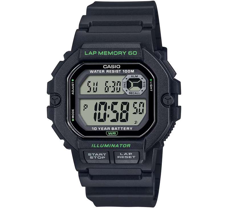 CASIO SPORT ILLUMINATOR LAP MEMORY 60 (WS-1400H-1AVCF)