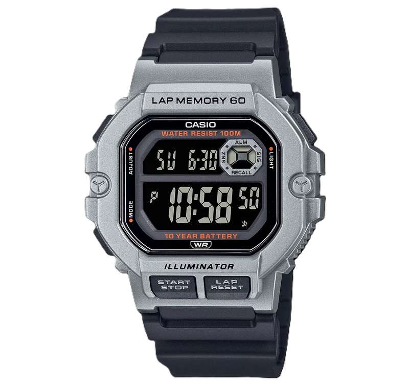 CASIO SPORT ILLUMINATOR LAP MEMORY 60 (WS-1400H-1BVCF)