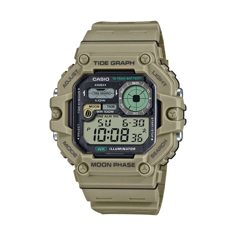 CASIO SPORT ILLUMINATOR TIDE GRAPH (WS-1700H-5AVEF)