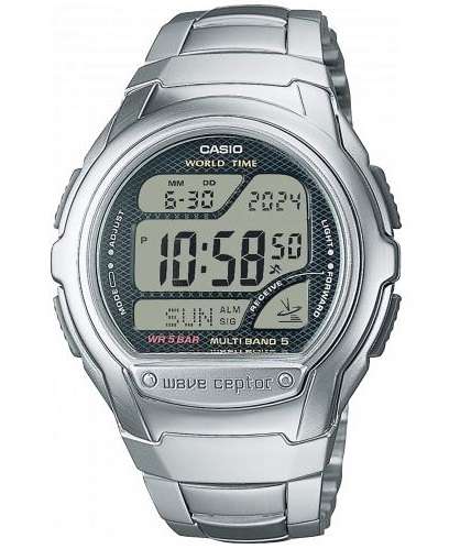 CASIO WAVE CEPTOR - WORLD TIME, RADIO CONTROLLED, Radio signal receiver (EU, USA, Japan) â¢ ...
