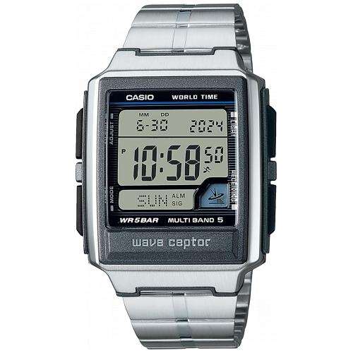 CASIO WAVE CEPTOR - WORLD TIME. RADIO CONTROLLED. Radio signal receiver (EU. USA. Japan) (WV-59RD...